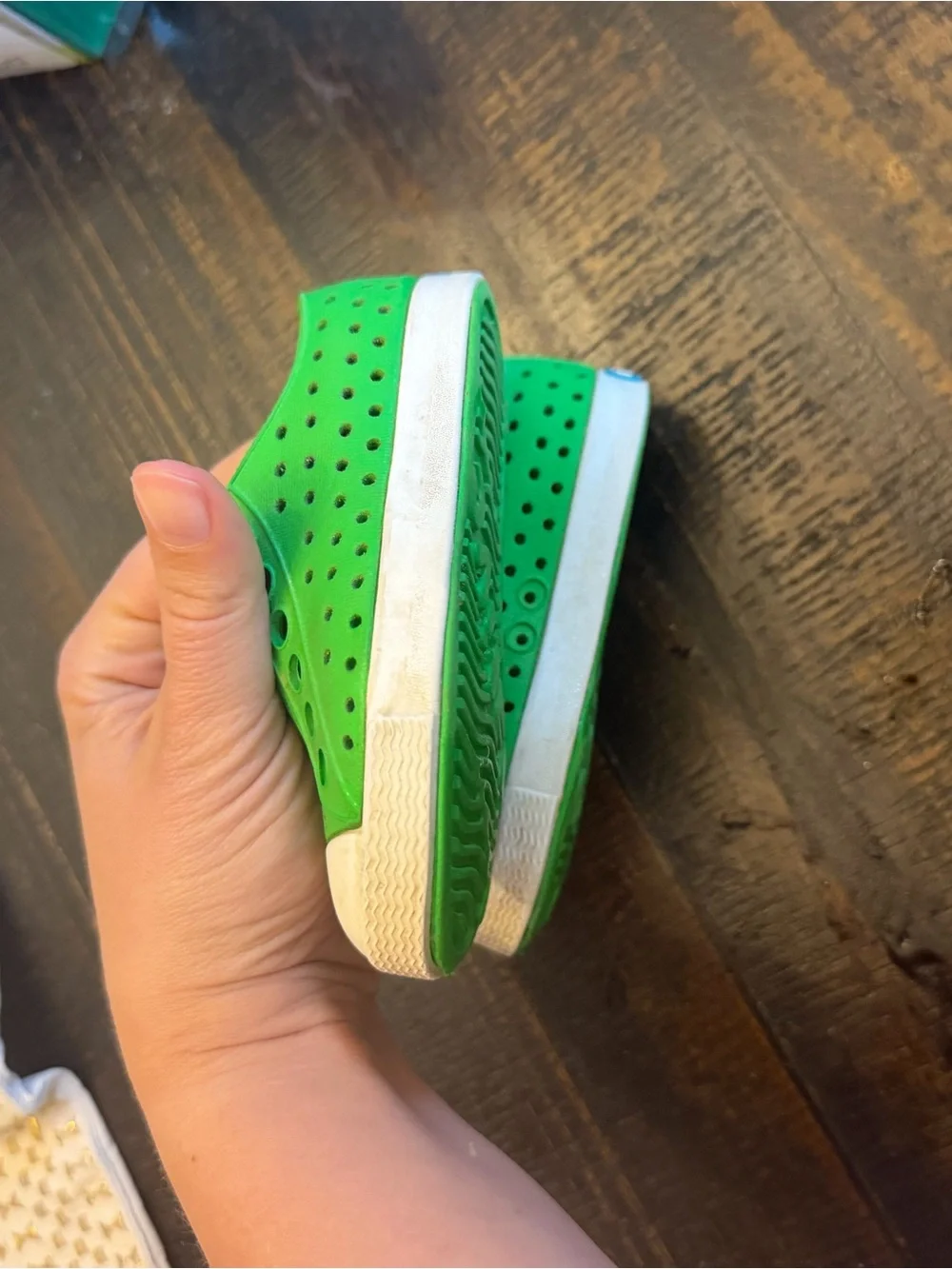 Native Kids Jefferson Shoes in Green